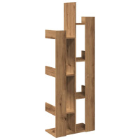Produktbild för Bokhylla artisan ek 48x25,5x140 cm konstruerat trä