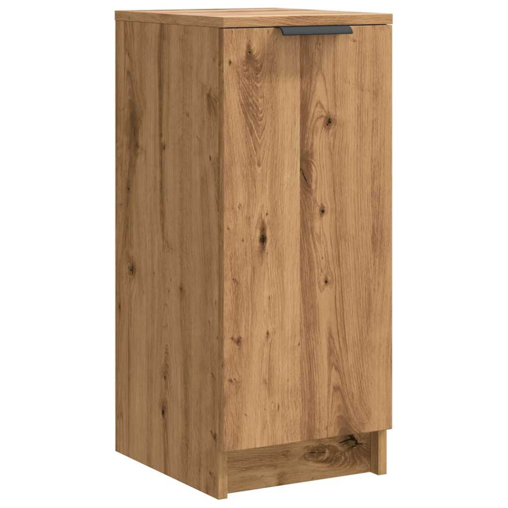 Produktbild för Skoskåp artisan ek 29,5x35x70 cm konstruerat trä