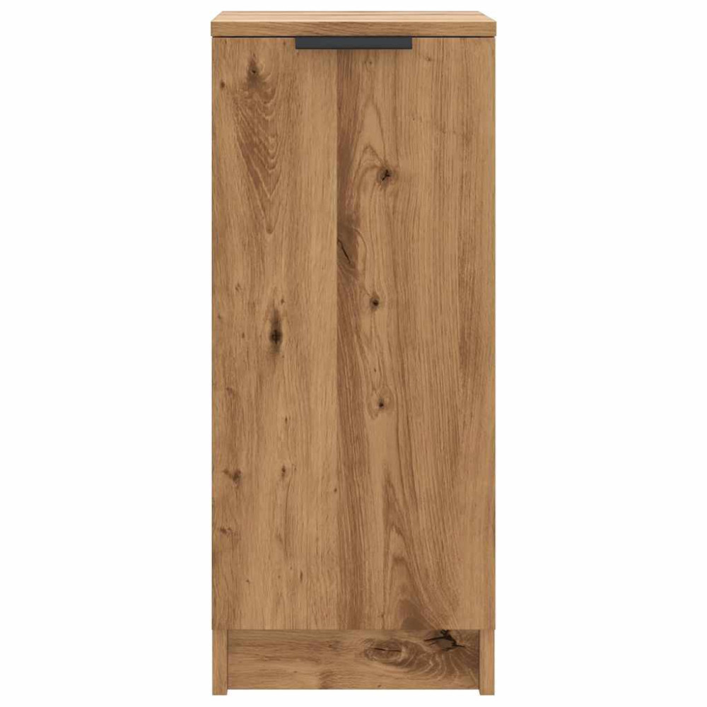 Produktbild för Skoskåp artisan ek 29,5x35x70 cm konstruerat trä