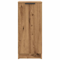 Produktbild för Skoskåp artisan ek 29,5x35x70 cm konstruerat trä
