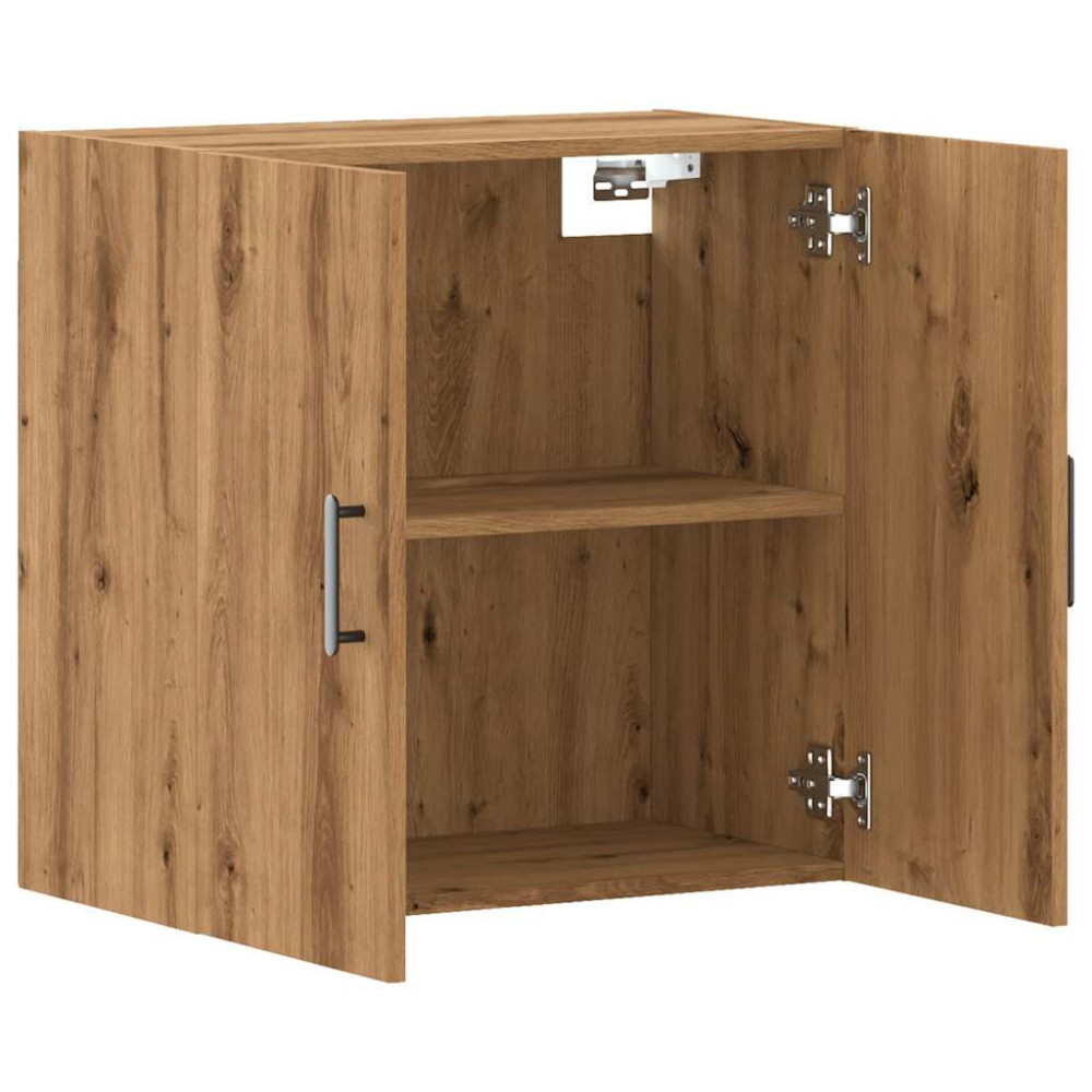 Produktbild för Väggskåp artisan ek 60x31x60 cm konstruerat trä