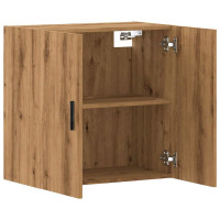 Produktbild för Väggskåp artisan ek 60x31x60 cm konstruerat trä