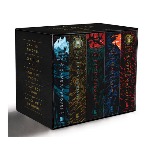 George R.R. Martin A Game of Thrones, 5 vol box (pocket, eng)