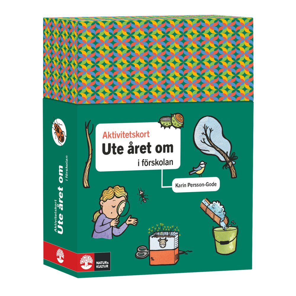 Produktbild för Aktivitetskort i förskolan Ute året om (bok)