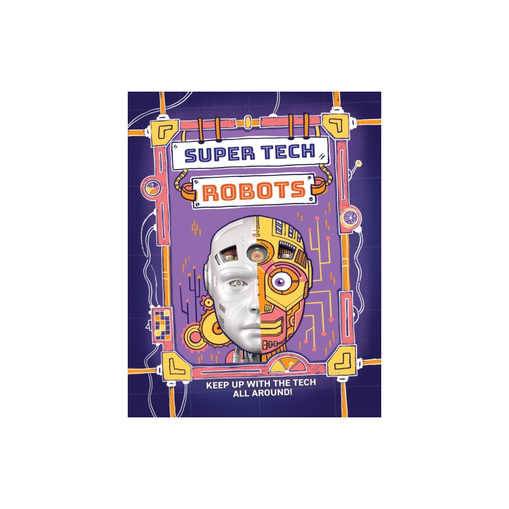 Produktbild för Super Tech: Robots (inbunden, eng)