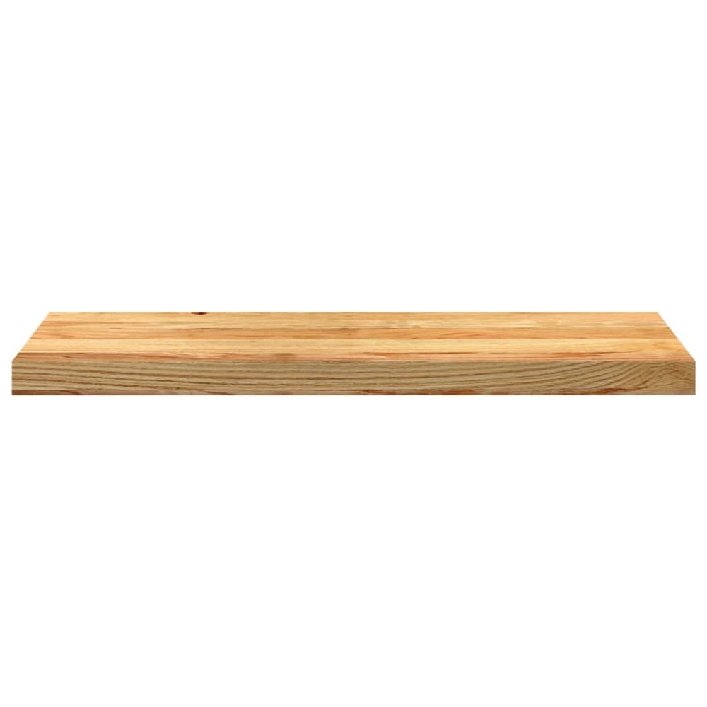 Produktbild för Trappstegsmattor 4 pcs ljusbrun 80x25x2 cm massiv ek