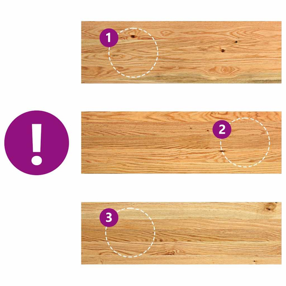 Produktbild för Trappstegsmattor 4 pcs ljusbrun 80x30x2 cm massiv ek