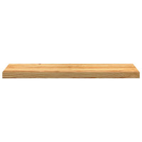 Produktbild för Trappstegsmattor 4 pcs ljusbrun 90x30x2 cm massiv ek