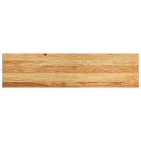 Produktbild för Trappstegsmattor 4 pcs ljusbrun 100x30x2 cm massiv ek