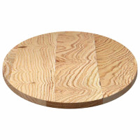 Produktbild för Bordsskiva 100x50x2 cm massiv ek oval