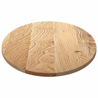 Produktbild för Bordsskiva 120x60x2 cm massiv ek oval