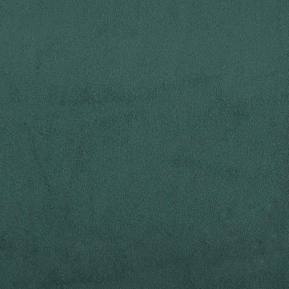 Produktbild för Schäslong med höger armstöd mörkgrön sammet