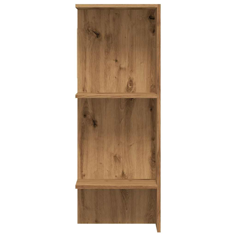 Produktbild för Hallskåp artisan ek 97,5x37x99 cm konstruerat trä