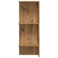 Produktbild för Hallskåp artisan ek 97,5x37x99 cm konstruerat trä