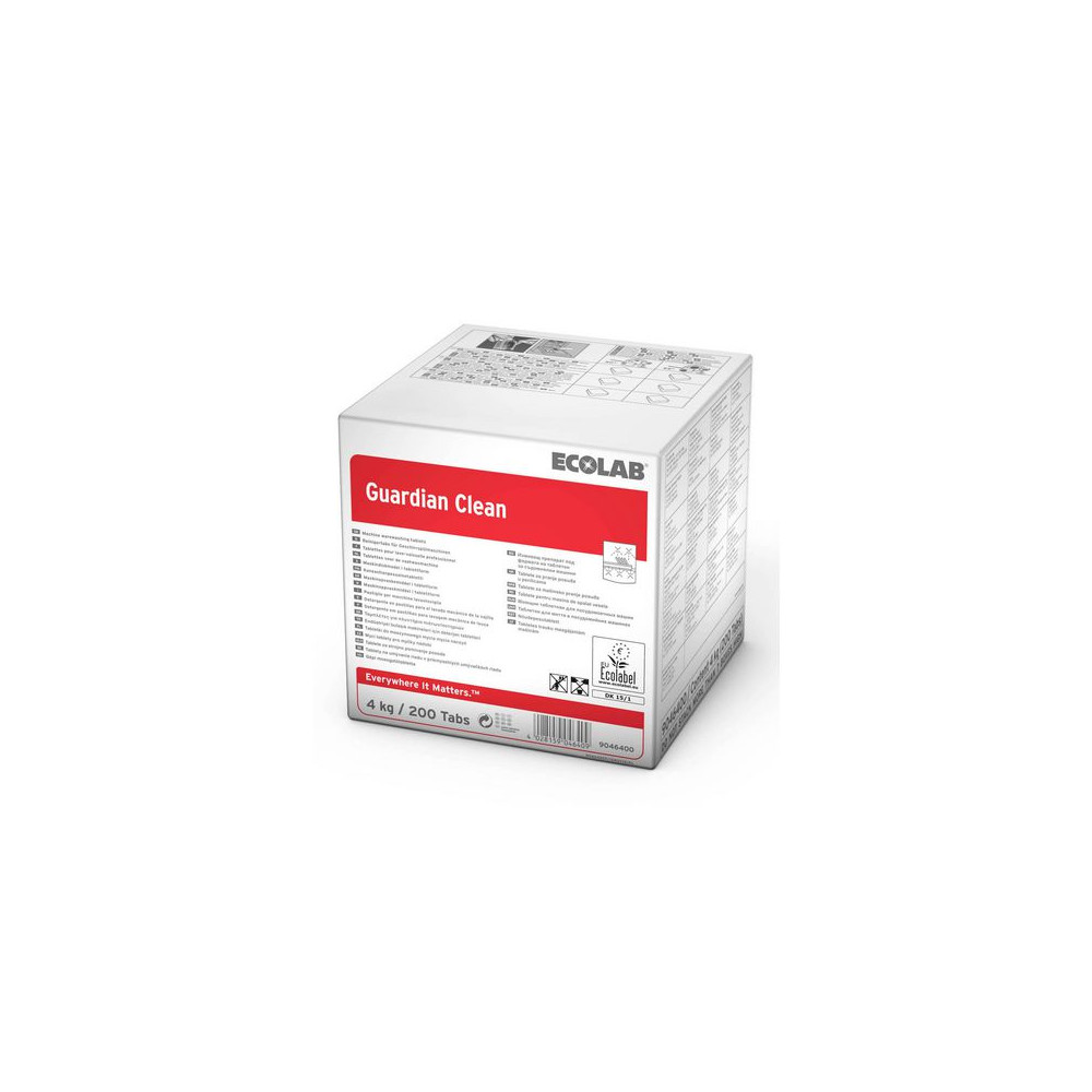 Produktbild för Maskindisk ECOLAB Guardian Clean 200/fp