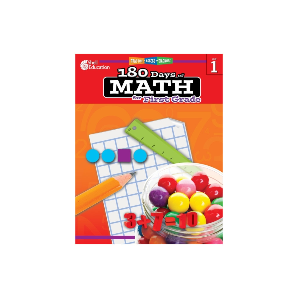 Produktbild för 180 Days™: Math for First Grade (häftad, eng)