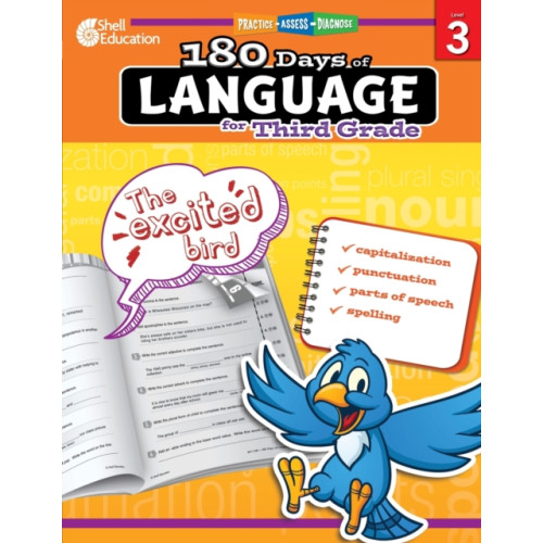 Shell Educational Publishing 180 Days of Language for Third Grade (häftad, eng)