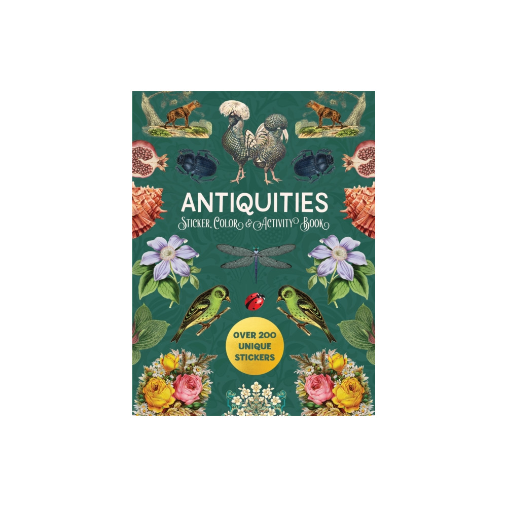 Produktbild för Antiquities Sticker, Color & Activity Book (häftad, eng)