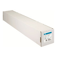 Produktbild för HP Bright White Inkjet Paper - papper - matt - 1 rulle (rullar) - Rulle (91,4 cm x 45,7 m) - 90 g/m²