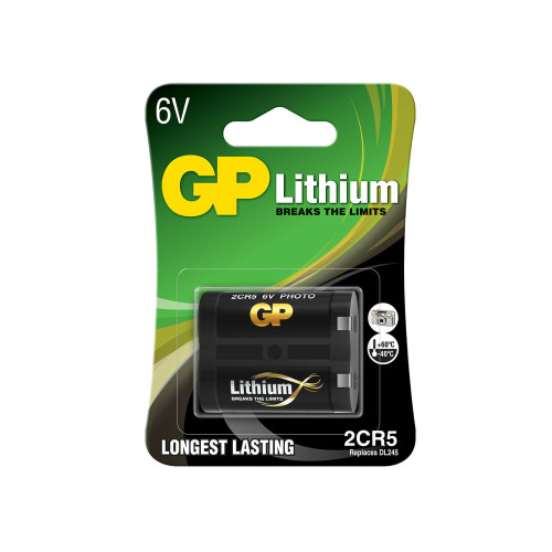 GP Lithium Battery 2CR5/DL245 1-pack