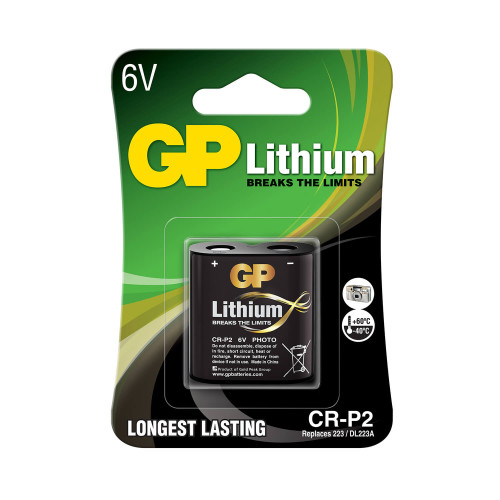 GP Lithium Battery CR-P2 1-pack