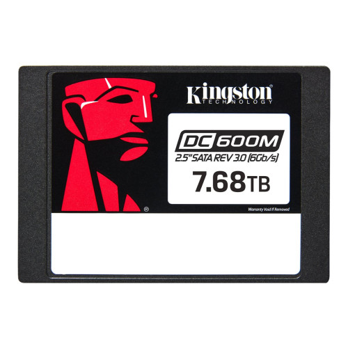 Kingston Technology Kingston DC600M - SSD - Mixed Use - 7.68 TB - SATA 6Gb/s