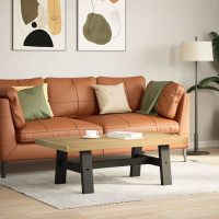 Produktbild för Soffbord NOAIN A-formade ben 120x60x40 cm massiv furu