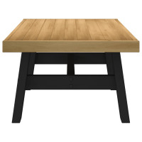 Produktbild för Soffbord NOAIN A-formade ben 120x60x40 cm massiv furu