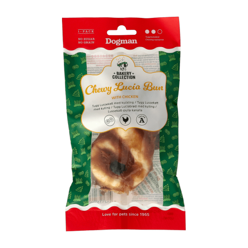 DOGMAN Bakery Collection Lussebulle med Kyckling 12,5cm