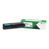 Produktbild för Lexmark - Extra hög kapacitet - cyan - original - tonerkassett - LCCP