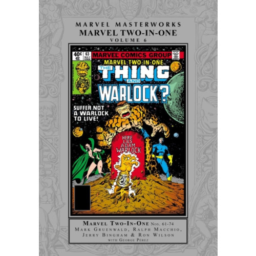 Marvel Comics Marvel Masterworks: Marvel Two-in-one Vol. 6 (inbunden, eng)