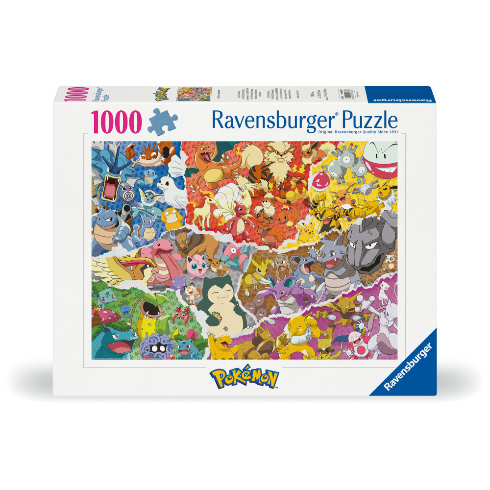 Produktbild för Pussel Pokemon Adventure 1000p