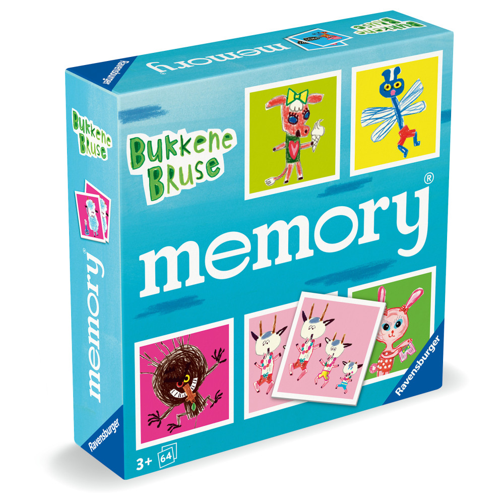 Produktbild för Bockarna Bruse Memory