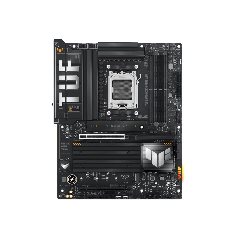 Produktbild för ASUS TUF GAMING X870-PLUS WIFI - moderkort - ATX - Socket AM5 - AMD X870