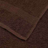 Produktbild för Handdukar FROGN 4 st brun 50x100 cm 360 gsm