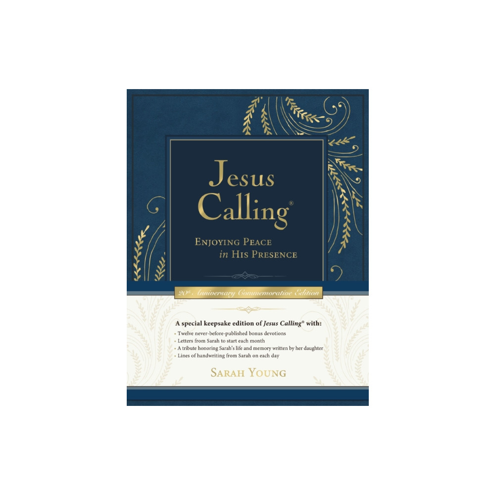 Produktbild för Jesus Calling, Commemorative Edition (inbunden, eng)