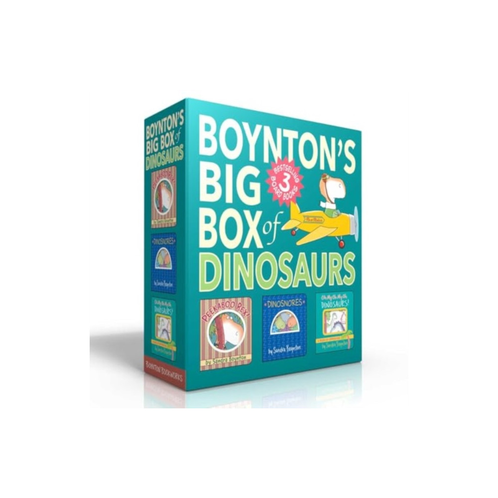 Produktbild för Boynton's Big Box of Dinosaurs (Boxed Set) (bok, board book, eng)