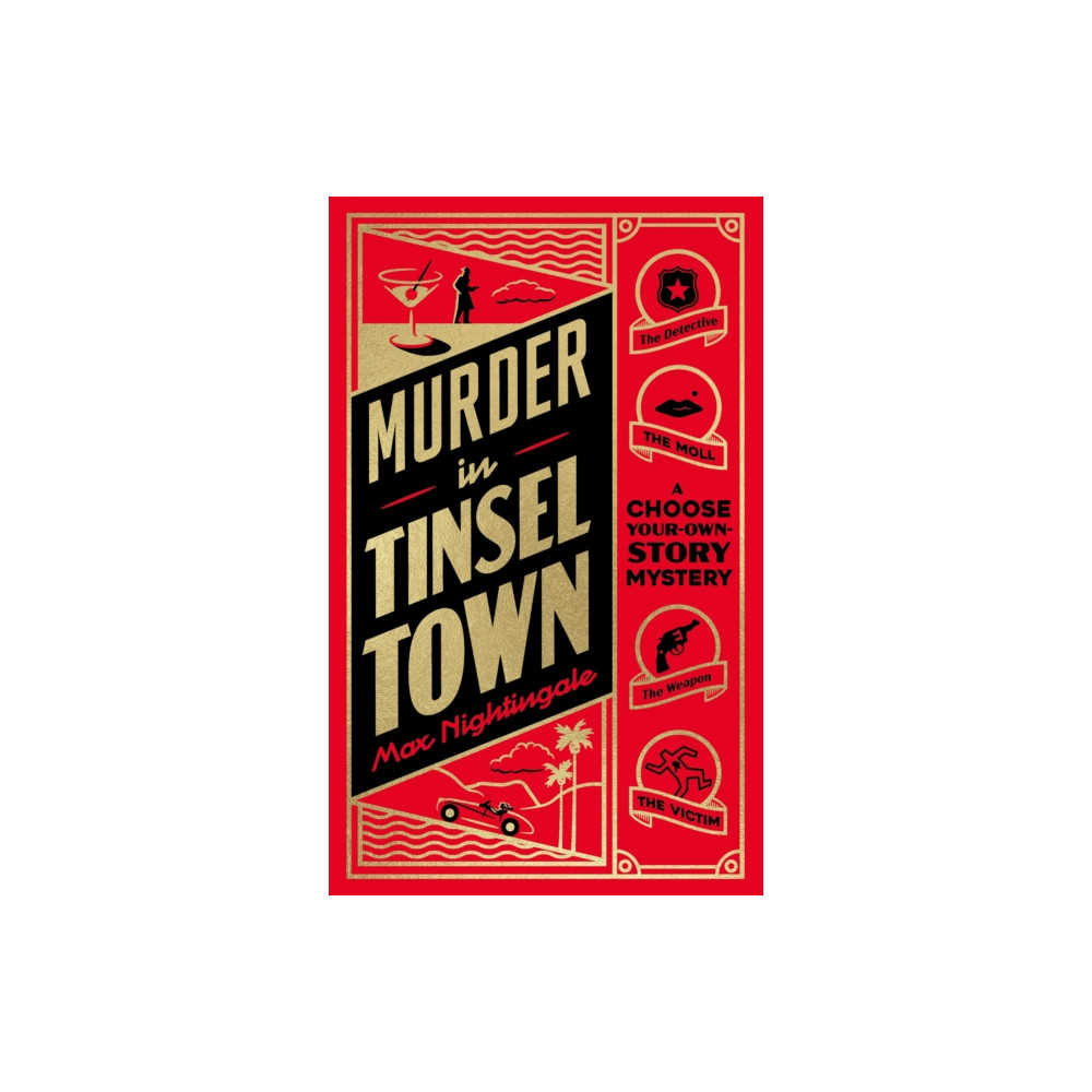 Produktbild för Murder in Tinseltown (inbunden, eng)