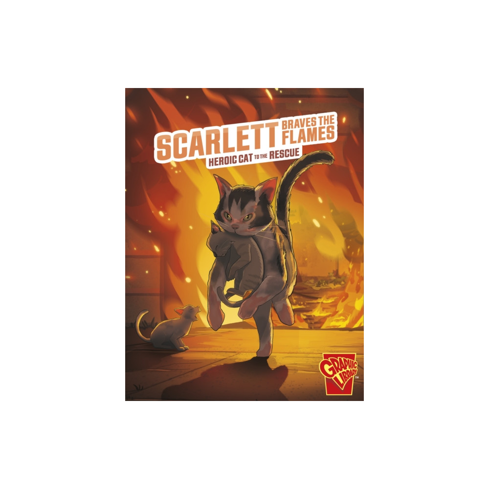 Produktbild för Scarlett Braves the Flames (häftad, eng)