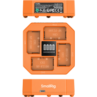 Produktbild för SmallRig 4839 NP-FZ100 4-Channel Camera Battery Charger