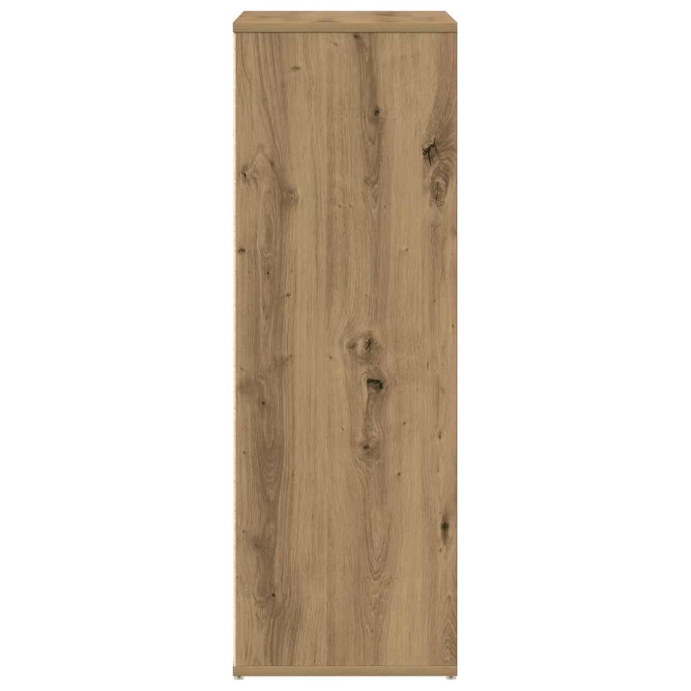 Produktbild för Skohylla artisan ek 54x34x100,5 cm konstruerat trä
