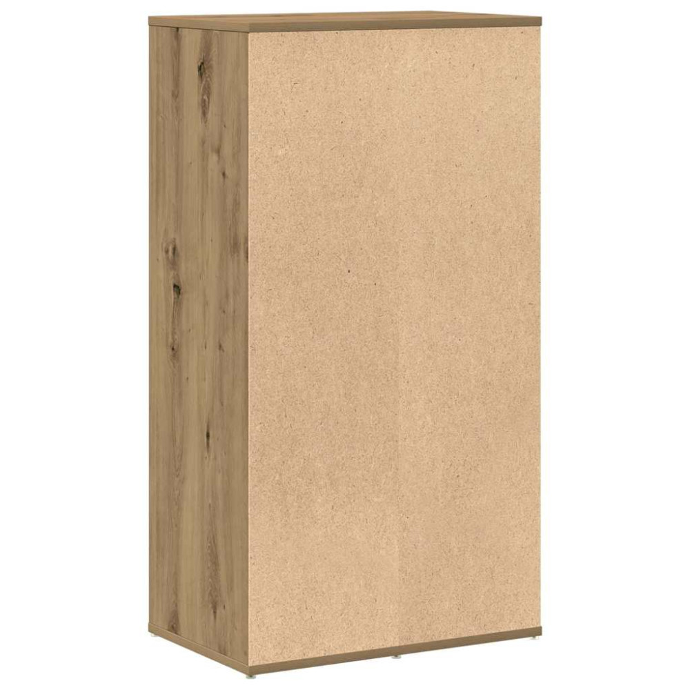 Produktbild för Skohylla artisan ek 54x34x100,5 cm konstruerat trä