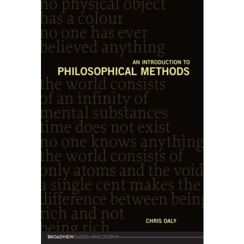 Broadview Press Ltd An Introduction to Philosophical Methods (häftad, eng)