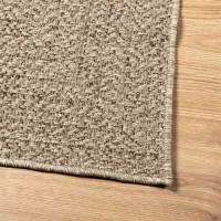 Produktbild för Matta ZIZUR beige 140x200 cm jutelook inomhus och utomhus