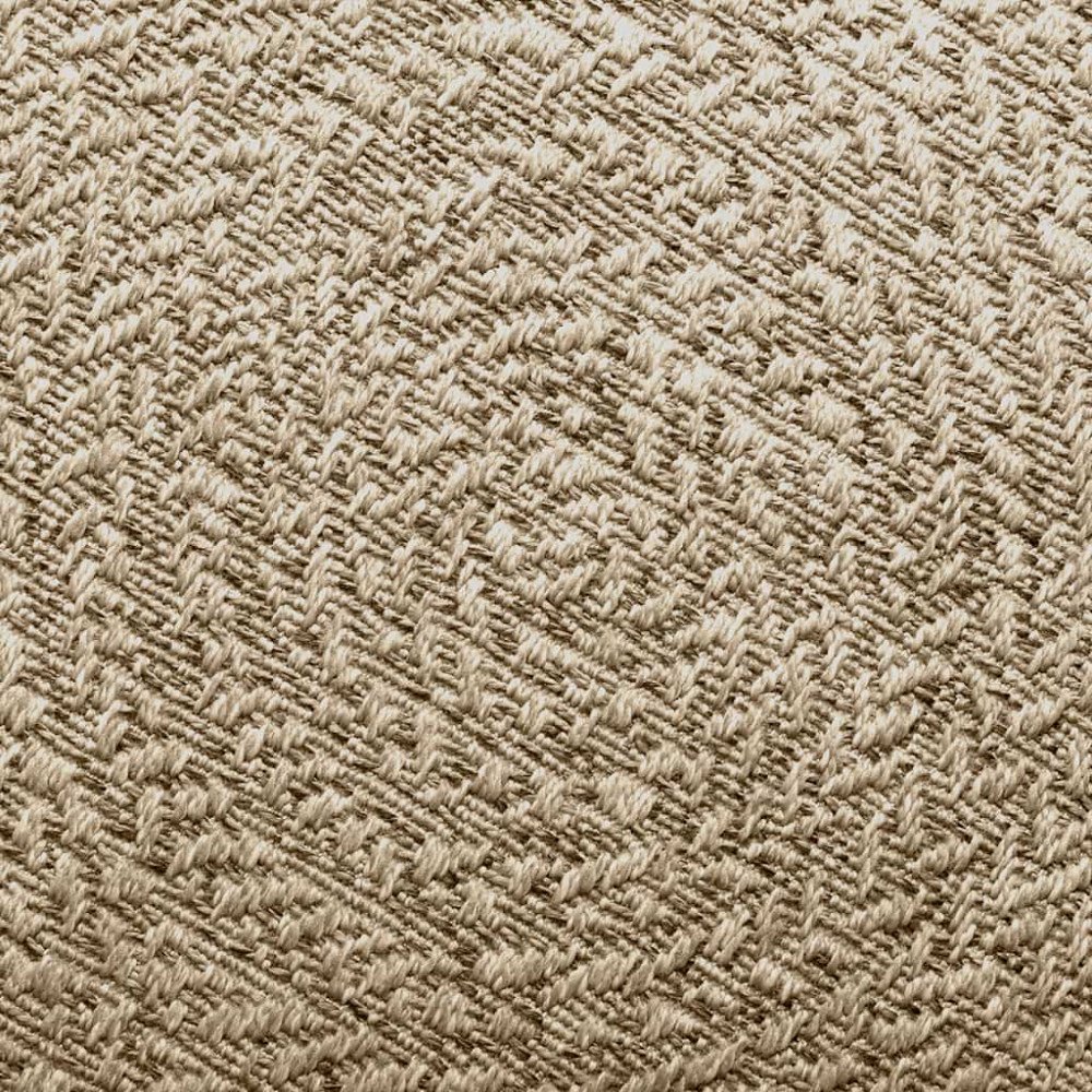 Produktbild för Matta ZIZUR beige 200x290 cm jutelook inomhus och utomhus