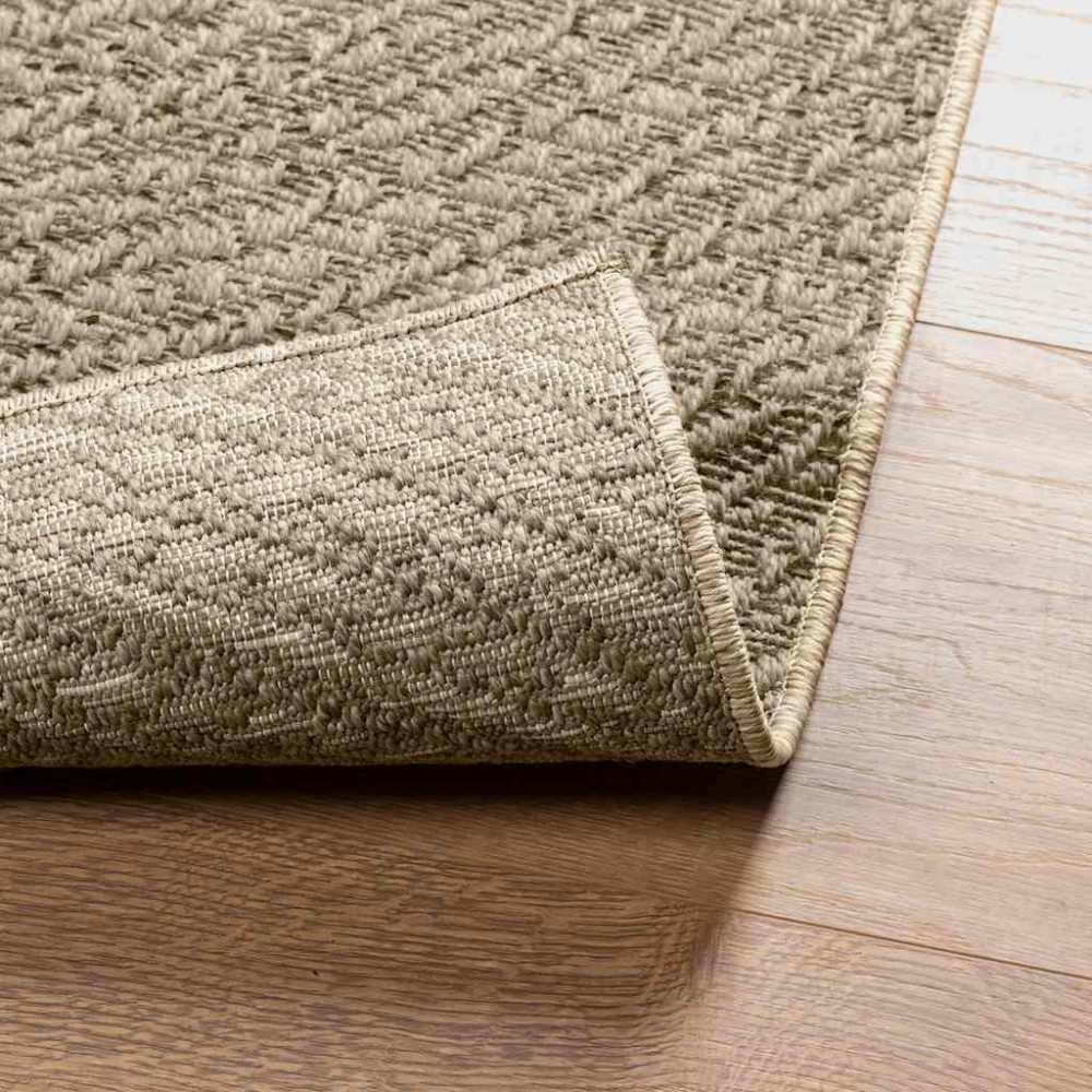 Produktbild för Matta ZIZUR beige 200x290 cm jutelook inomhus och utomhus