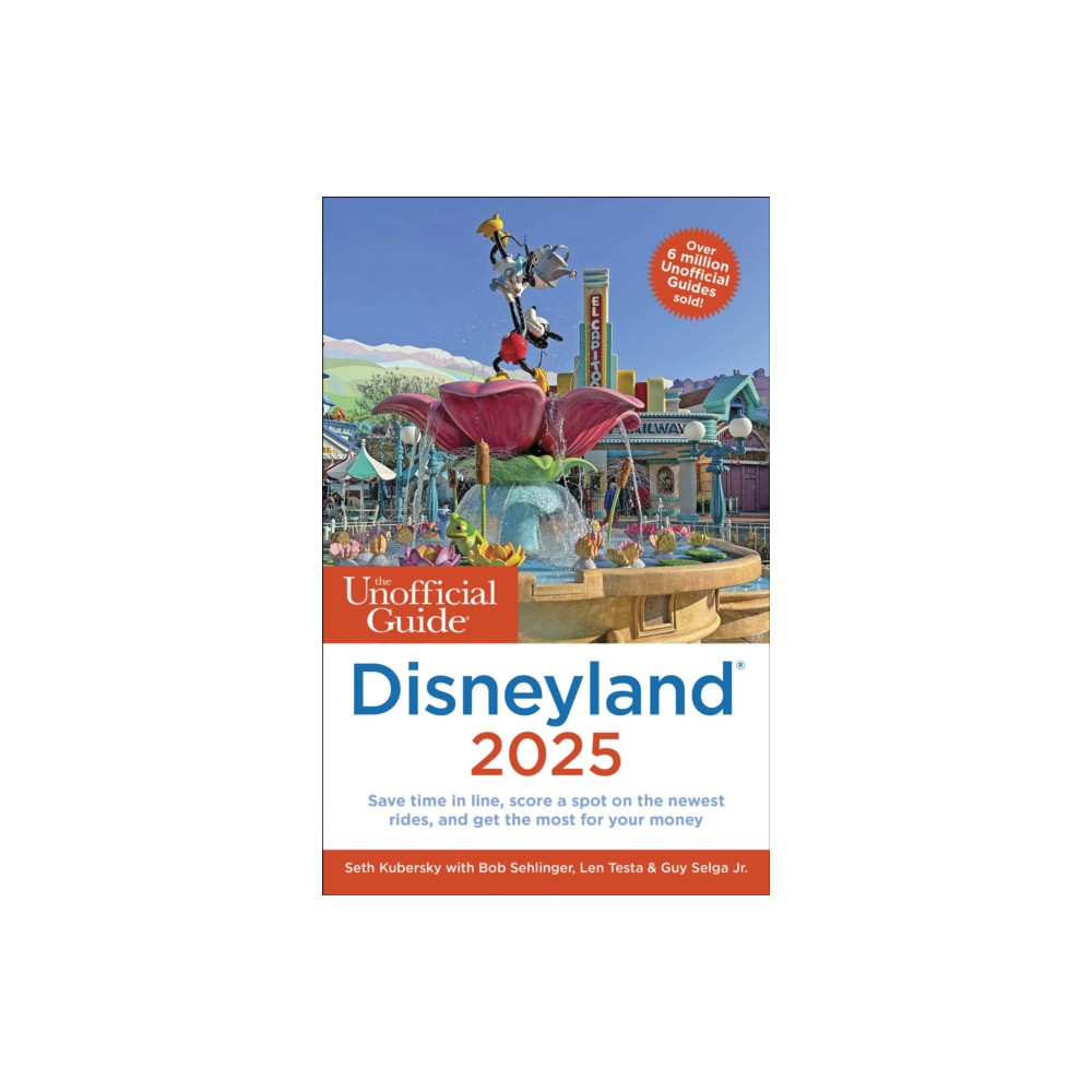 Produktbild för The Unofficial Guide to Disneyland 2025 (häftad, eng)