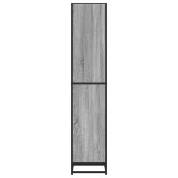 Produktbild för Bokhylla grå sonoma 40x35x170,5 cm konstruerat trä