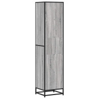 Produktbild för Bokhylla grå sonoma 40x35x170,5 cm konstruerat trä