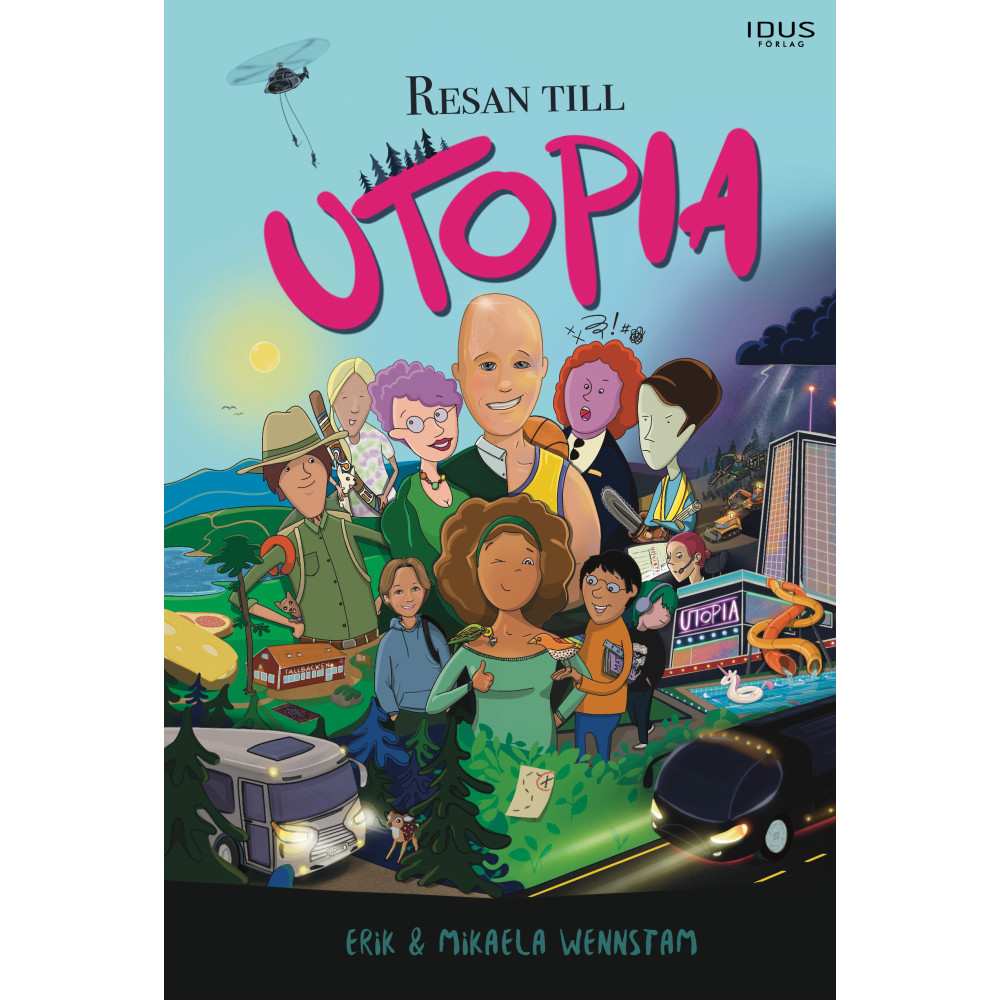Produktbild för Resan till Utopia (inbunden)